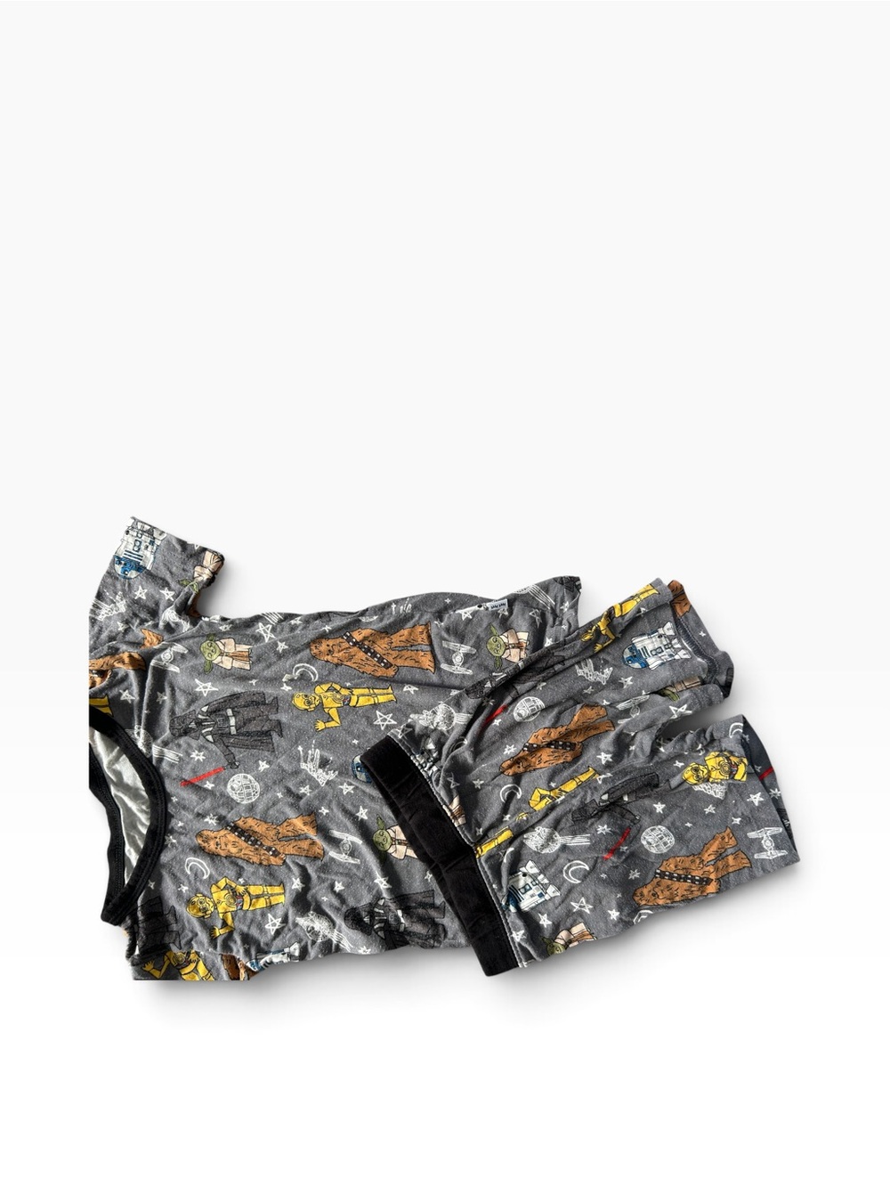 Kids Gray Star Wars™ Character Pajama Bottoms